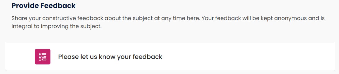 Moodle 4.1 Template feedback opporunity